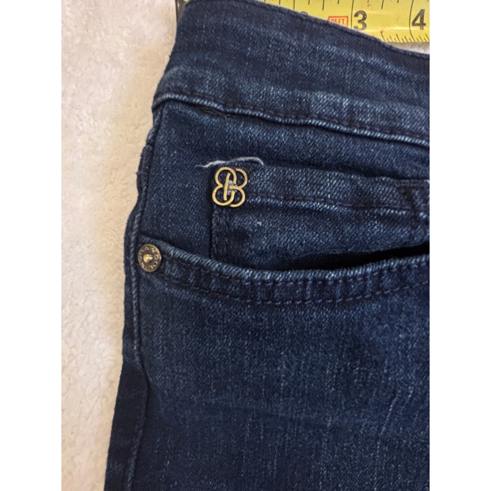 Bandolino Mandie Dark Wash Straight Leg Jeans Womens 12PS Petite Blue Denim - Picture 6 of 7
